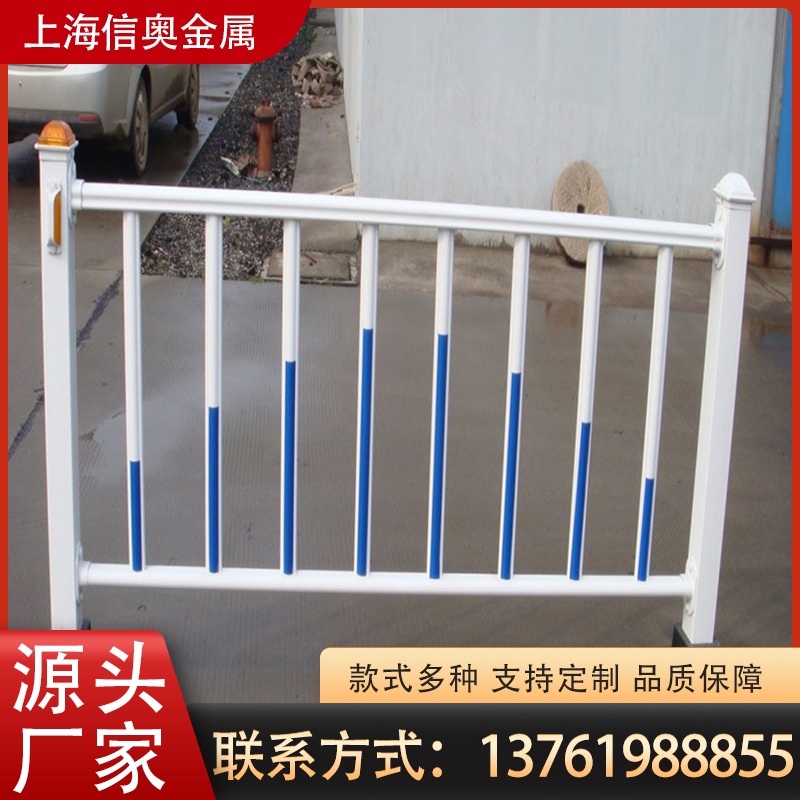 道路護(hù)欄隔離欄市政戶外公路馬路交通柵欄防護(hù)欄鐵藝室外