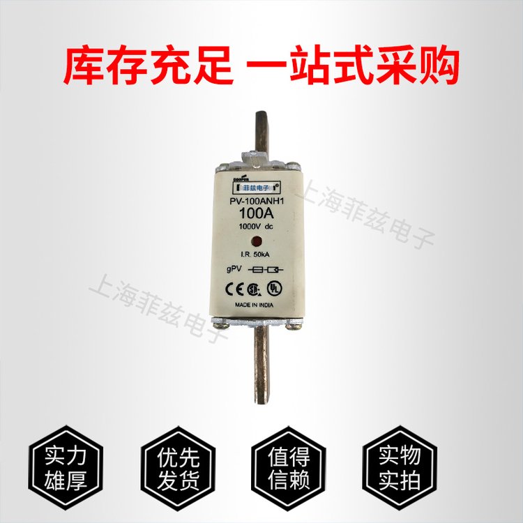 銷售巴斯曼全新PV-100ANH1100A保險絲快速熔斷器