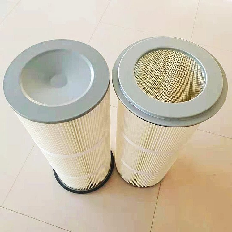 風(fēng)機(jī)除塵濾芯鋼廠電廠粉塵車(chē)間食品廠集塵器濾筒360*260*800