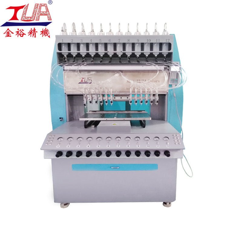 金裕精機(jī)PVC滴塑機(jī)杯墊殼點(diǎn)膠機(jī)硅膠商標(biāo)點(diǎn)膠機(jī)