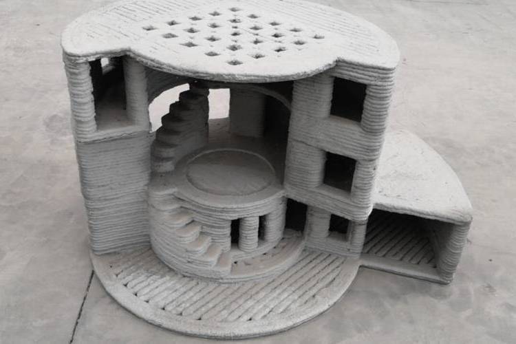 建筑智能建造新科技太空灰3D打印房屋建筑征遼寧代理