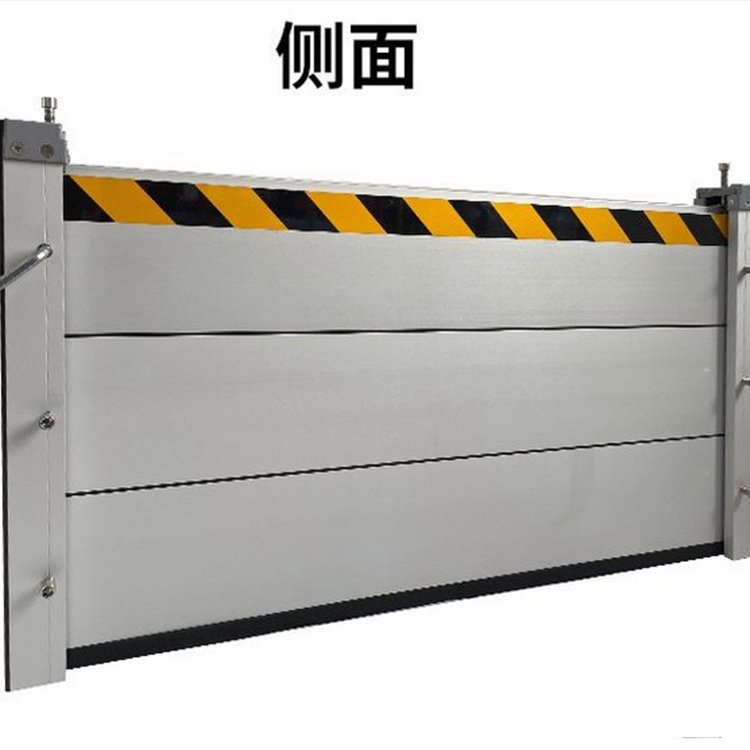 不銹鋼擋水板辦公區(qū)加厚鋁合金防水擋板車間門擋