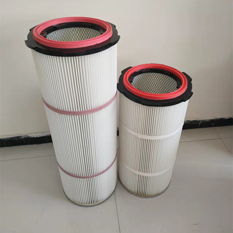 掃路機(jī)空氣除塵濾芯反吹式濾筒覆膜防靜電灰塵回收過(guò)濾器
