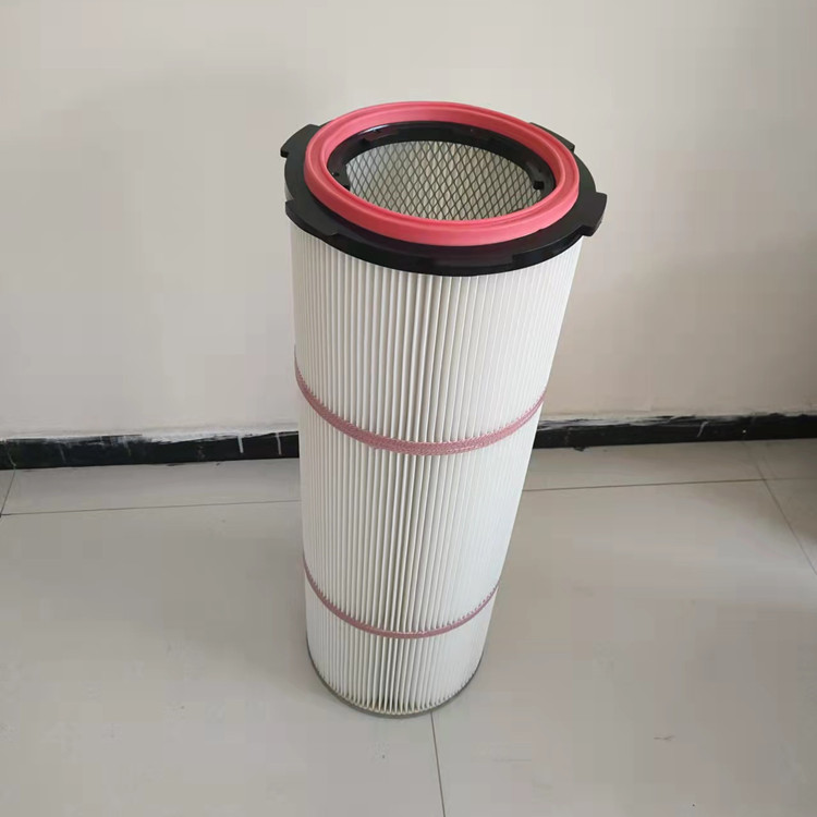 石灰倉頂除塵器粉塵粉末除塵濾芯吊裝式雙節(jié)濾筒支持定做