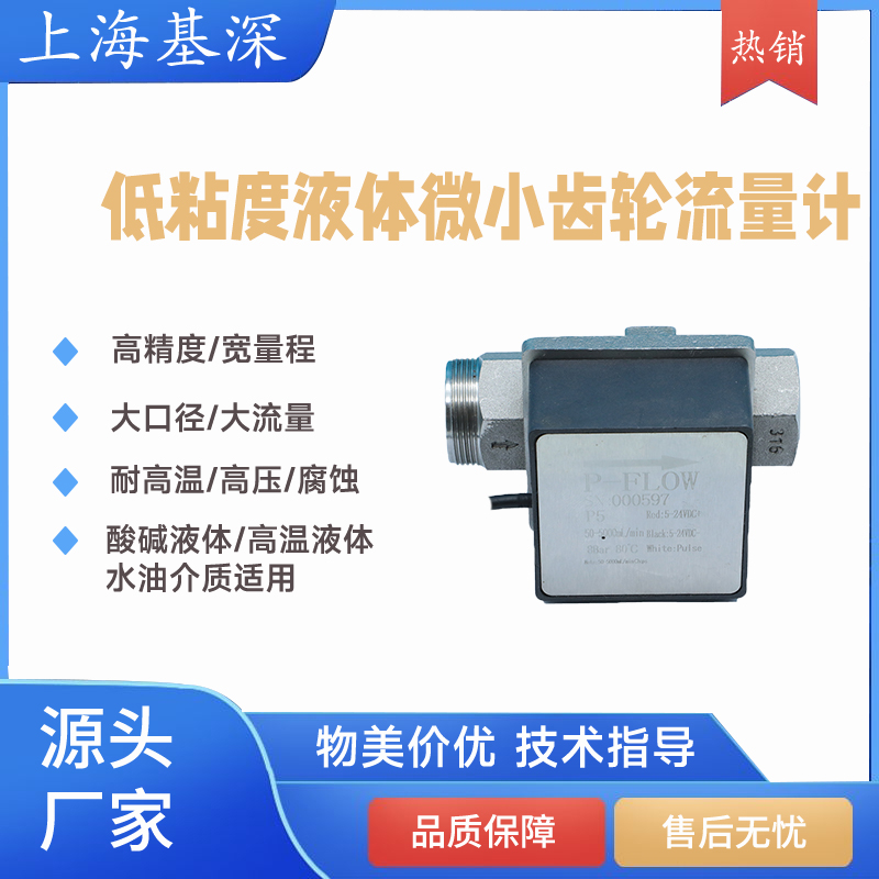低粘度液體微小流量計齒輪原理塑料材質(zhì)高精度耐腐蝕抗氧化