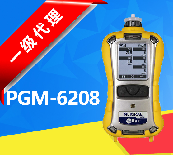 美國華瑞MultiRAEPro，PGM-6208六合一有毒有害氣體檢測儀pgm6208