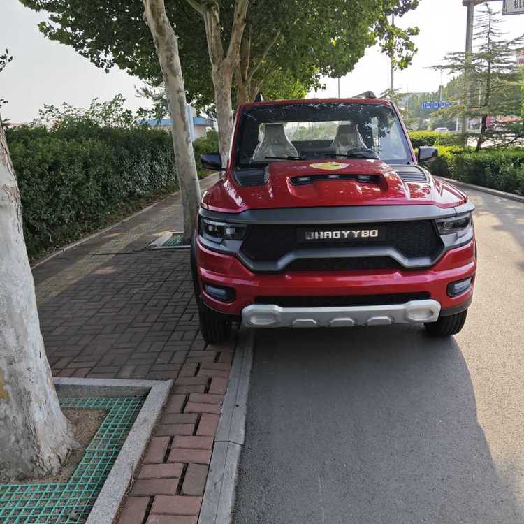 新款電動(dòng)皮卡四輪車(chē)油電兩用混動(dòng)貨車(chē)全封閉老頭樂(lè)電瓶車(chē)汽車(chē)