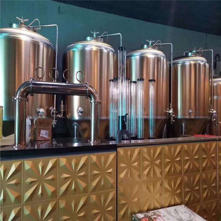 中贏機(jī)械酒店自釀啤酒300L精釀啤酒設(shè)備小型糖化系統(tǒng)