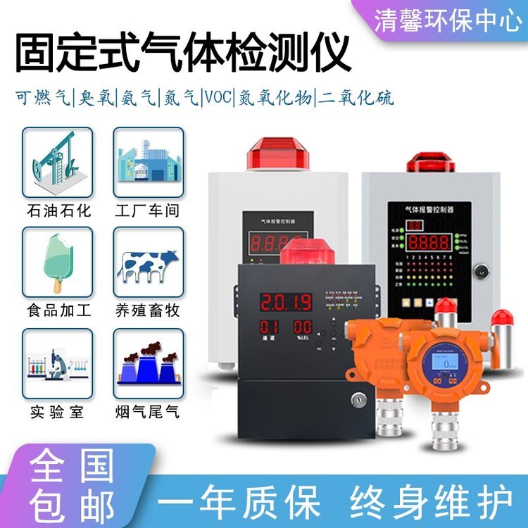 在線固定式可燃?xì)怏w報(bào)警器燃?xì)馓烊粴庑孤舛忍綔y(cè)器