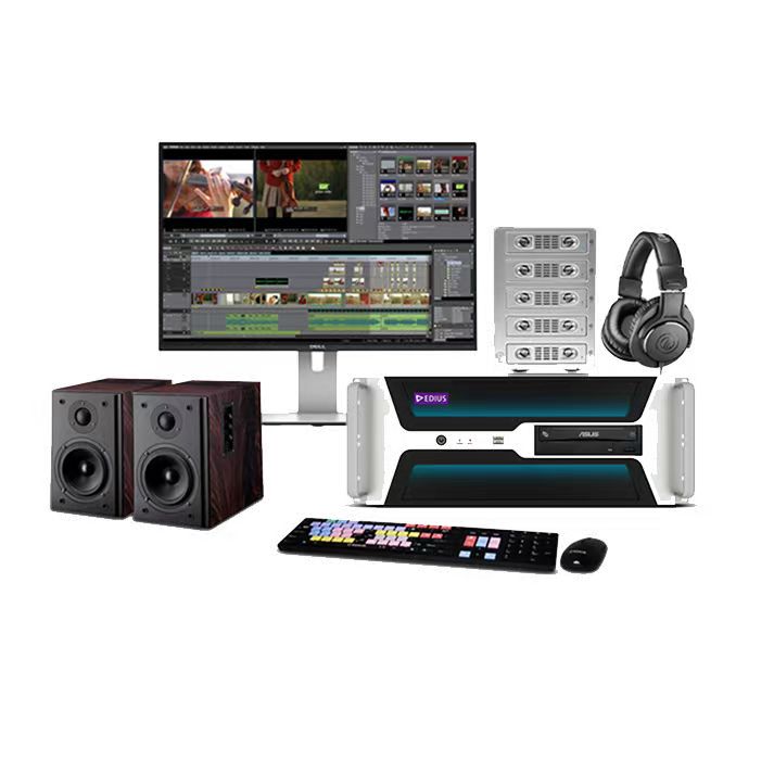 4k視音頻剪輯非編工作站非線性編輯系統(tǒng)虛擬演播室