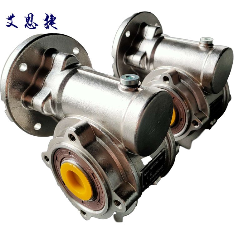 艾思捷蝸輪蝸桿減速機(jī)MNRV030-50-Y0.55KW-4P高溫?zé)岘h(huán)境減速電機(jī)