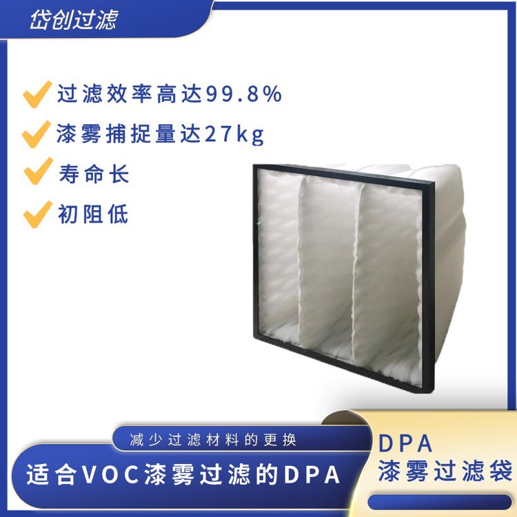 內(nèi)飾塑料件噴漆現(xiàn)場(chǎng)都在用的這款DPA漆霧過(guò)濾袋