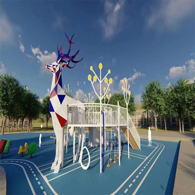公園戶外廣場非標定制游樂設施孩樂堡廠家直接供應