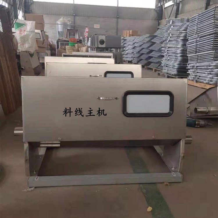 豬場喂料設(shè)備配件不銹鋼主機料線鏈條世昌畜牧