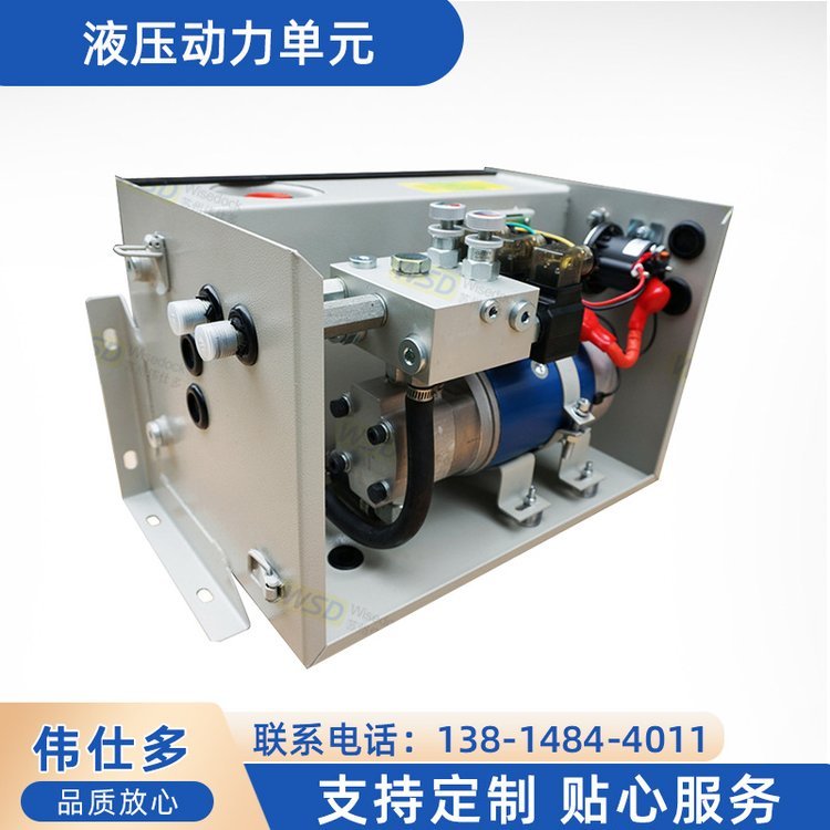 非標(biāo)定做直流\/交流液壓動力單元汽車尾板液壓系統(tǒng)液壓站動力單元