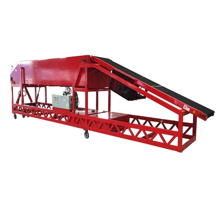 WSDHTBC4S-6\/12集裝箱裝車機(jī)貨物使用高架型移動(dòng)伸縮機(jī)