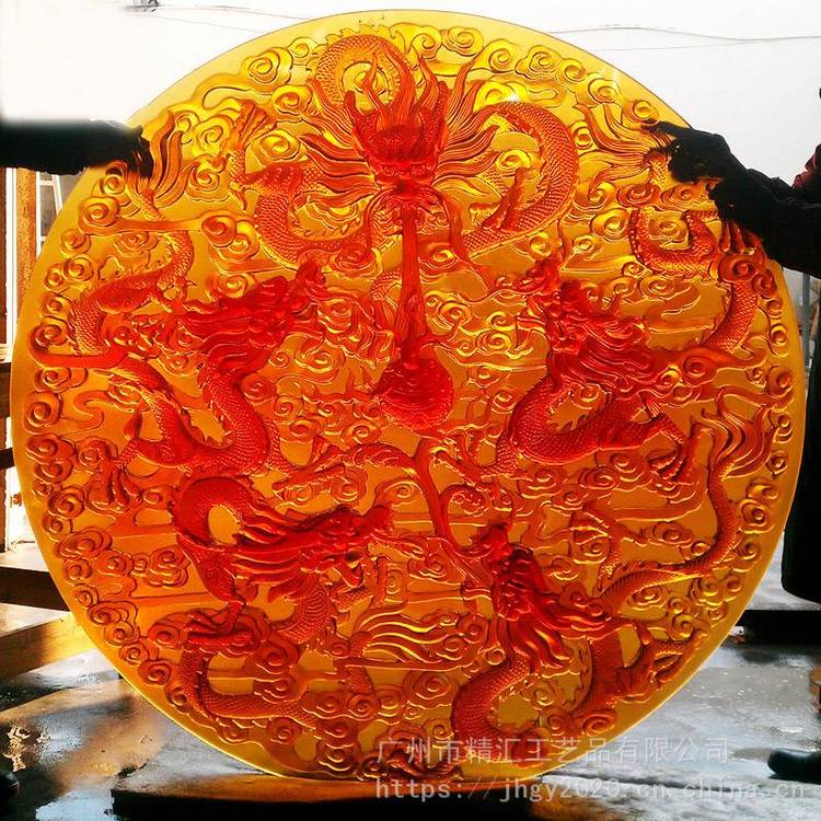 大件琉璃壁畫屏風工藝品定制，大型琉璃磚，琉璃石頭假山景觀雕像，廣州琉璃工藝品廠家，琉璃批發(fā)定制深圳