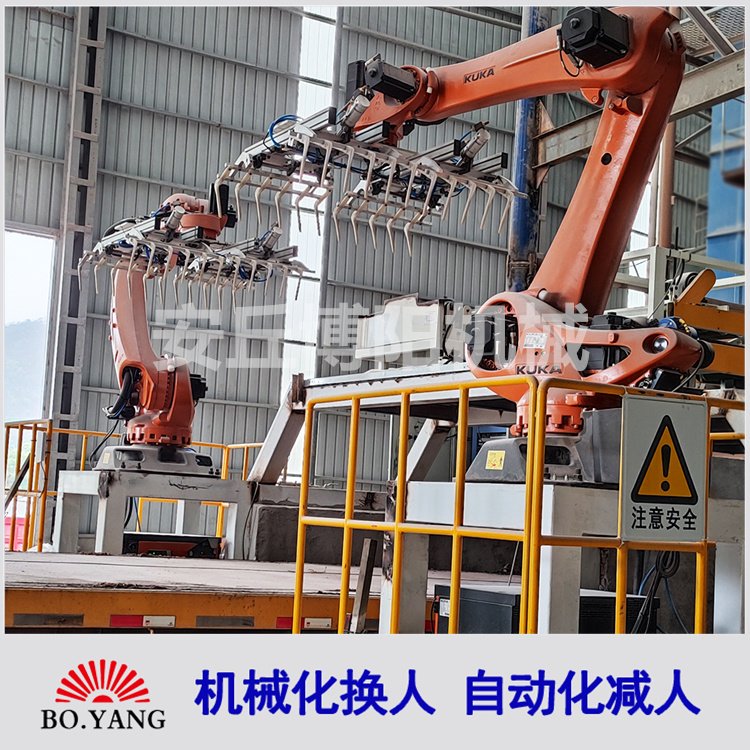 中藥渣智能裝車(chē)機(jī)器人袋裝料自動(dòng)裝車(chē)設(shè)備全自動(dòng)裝車(chē)系統(tǒng)現(xiàn)場(chǎng)