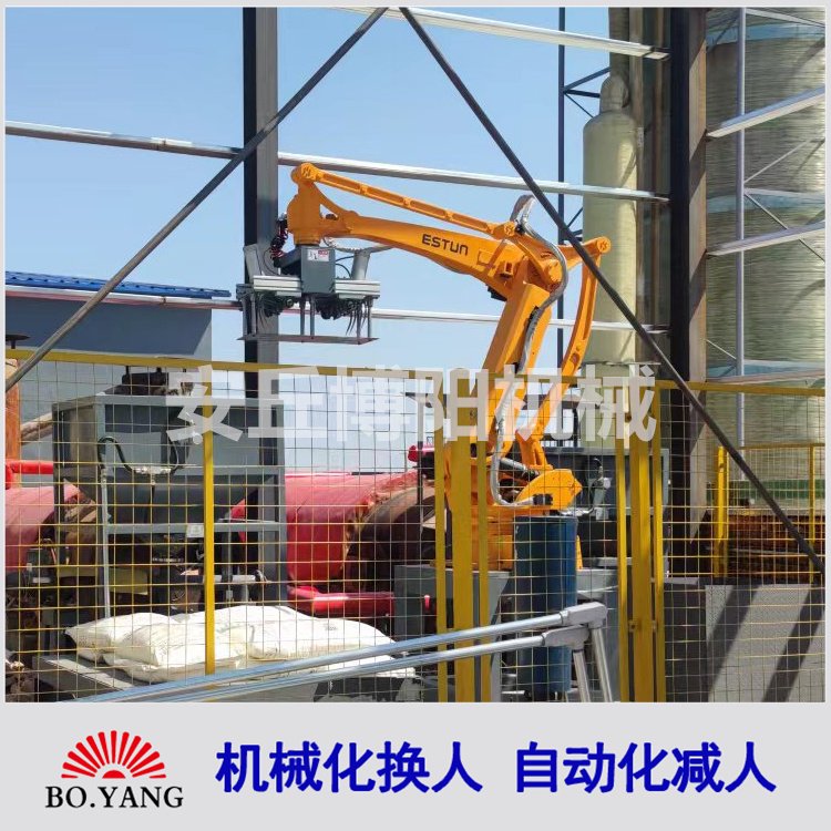 袋料全自動(dòng)破包機(jī)工業(yè)堿拆垛拆袋機(jī)器人省時(shí)又高效