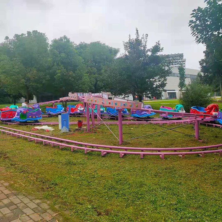 太空穿梭又名兒童爬山車景區(qū)公園大型軌道游樂設(shè)備雙環(huán)滑行軌道