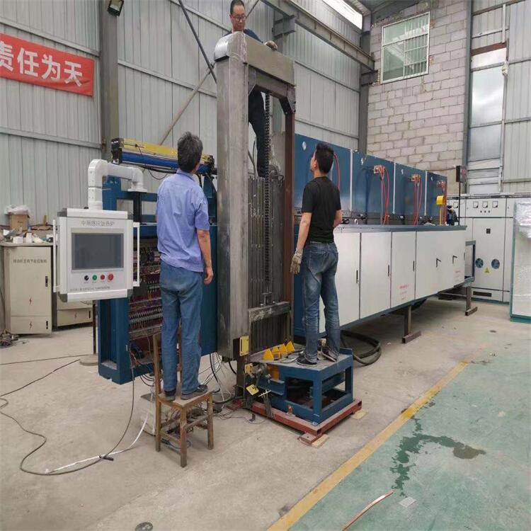 智能感應爐自動化鍛造加熱設備中頻加熱 全自動控制老品牌海山造