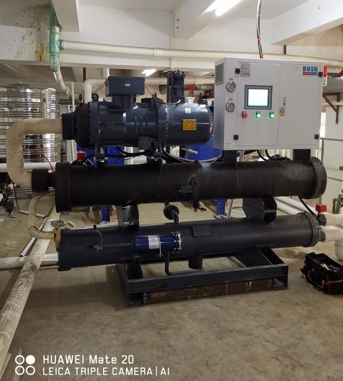 混凝土攪拌站專用冷水機組大型螺桿式冰水機水泥攪拌用凍水機