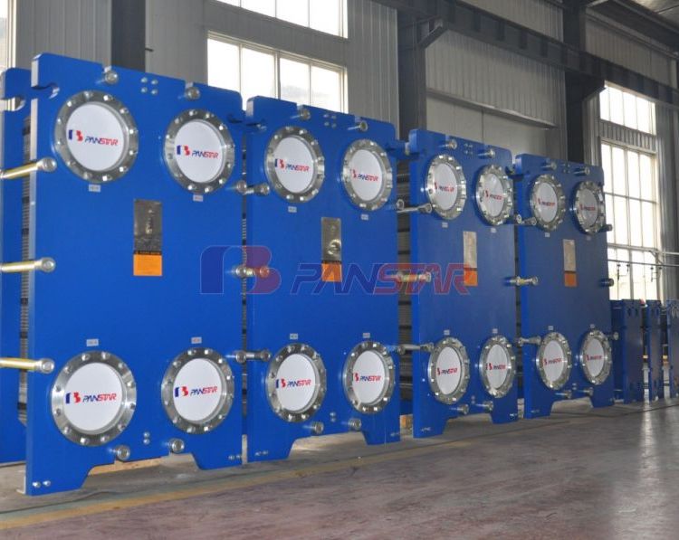 合資派斯特廠家主機(jī)潤滑油冷卻板式換熱器工業(yè)級(jí)汽水換熱設(shè)備