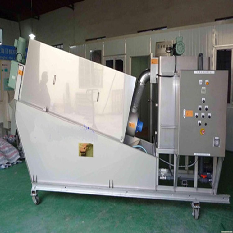 304不銹鋼疊泥脫水機一體機疊螺式污泥脫水機性能穩(wěn)定