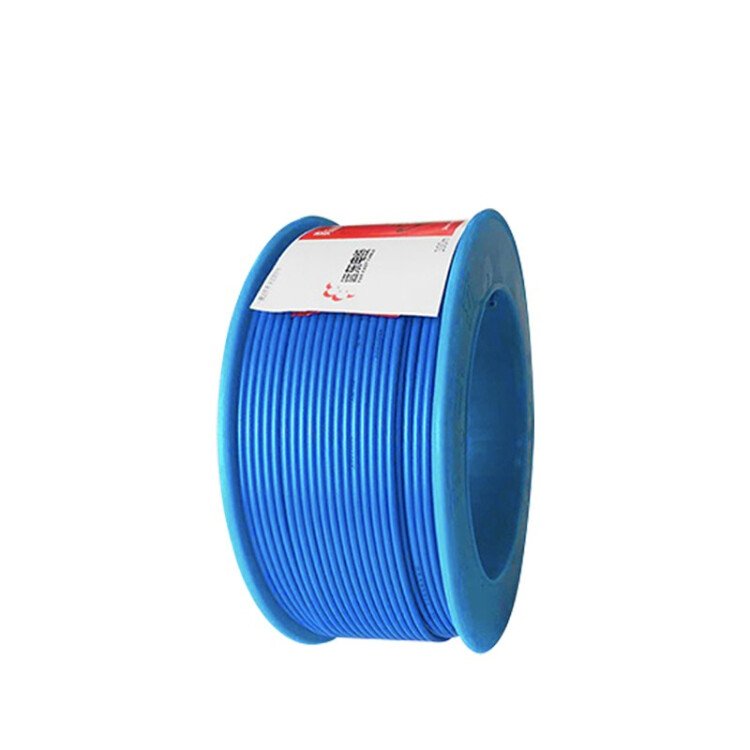 遠(yuǎn)東電纜WDZA-BYJ(F)6平方銅芯低煙無(wú)鹵阻燃A級(jí)單芯電線藍(lán)色【BV6升級(jí)款】50米