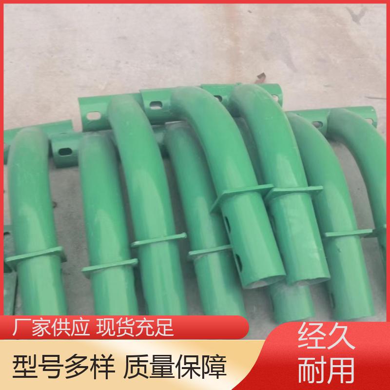 啟翔供應(yīng)波形護(hù)欄綠色熱鍍鋅雙波波紋防撞護(hù)欄板支持加工定制