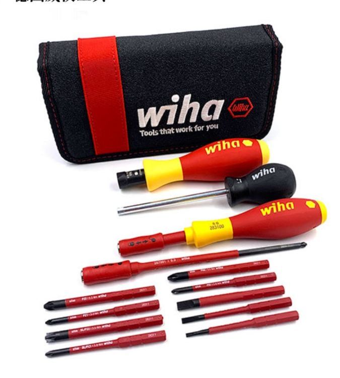 德國wiha威漢絕緣帶視窗可調(diào)扭力螺絲刀起子13件套406740.8-5.0Nm