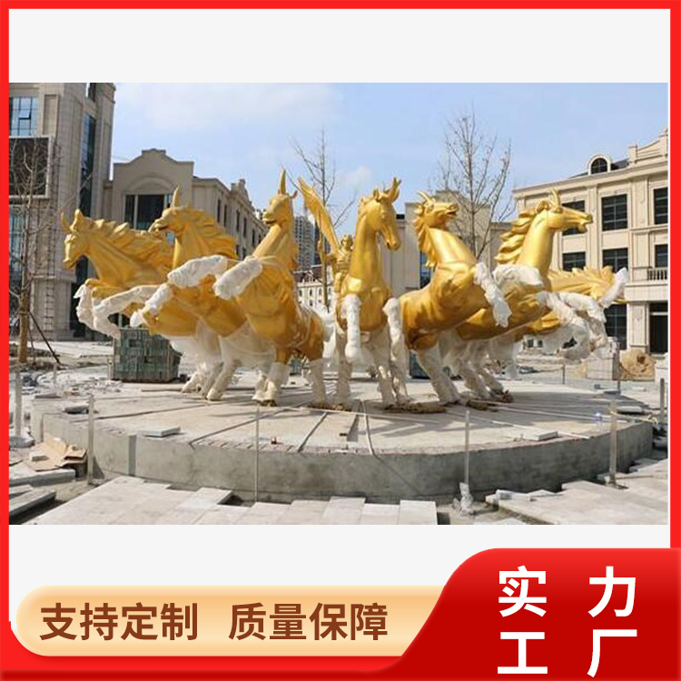 觀賞品景區(qū)廣場公園小區(qū)鑄銅阿波羅戰(zhàn)車高3.5米