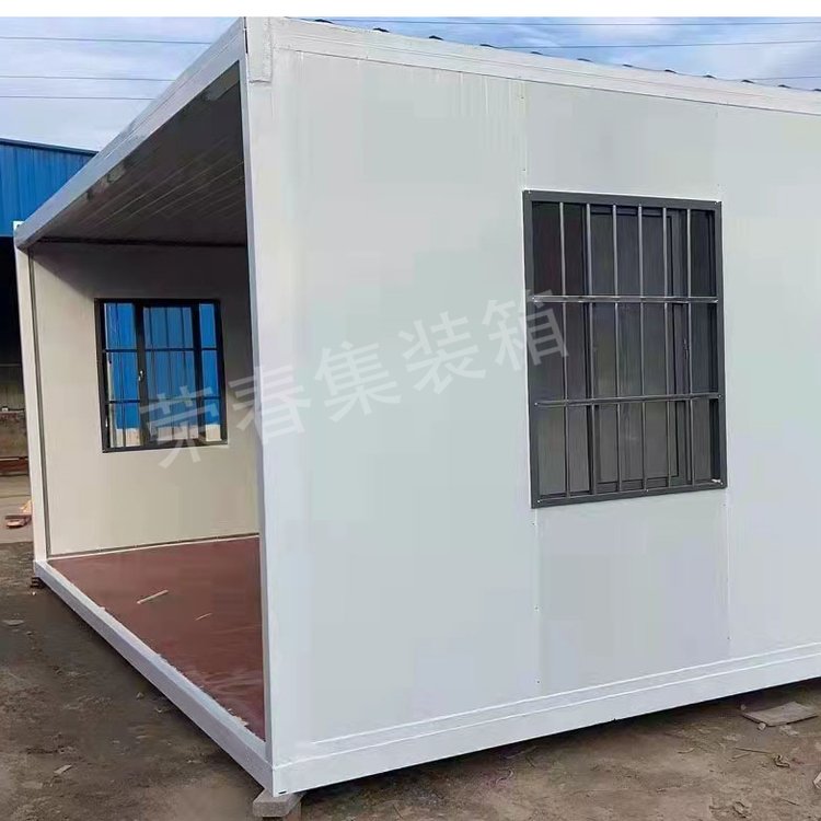 工地住人集裝箱彩鋼房崗亭門衛(wèi)室租賃二手集裝箱活動房