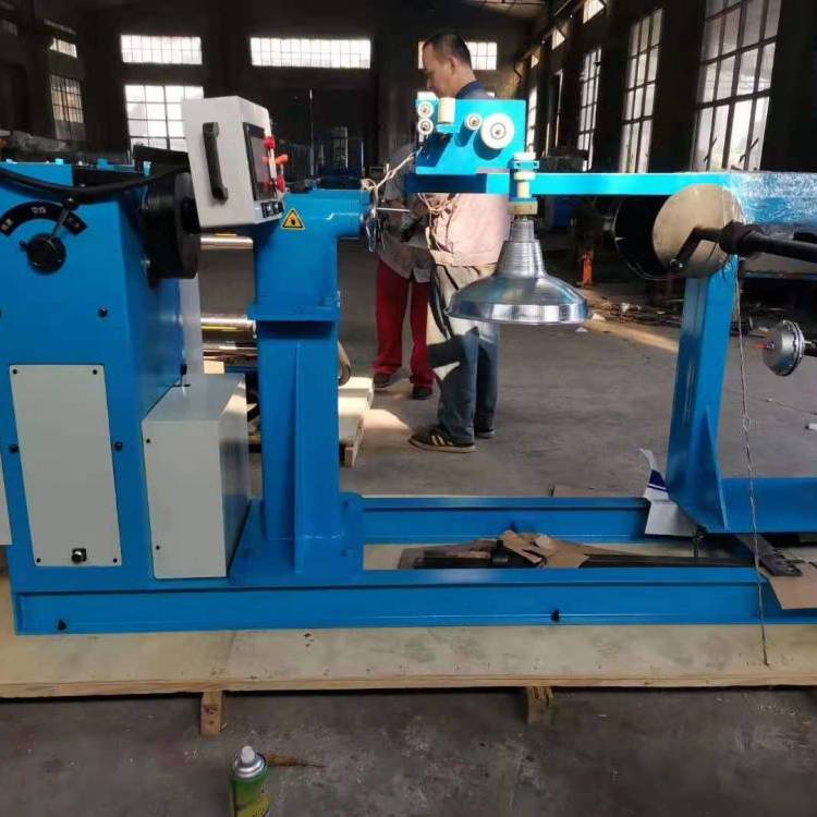 知途RX-3T型變壓器高低壓臥式繞線機，計數(shù)準(zhǔn)確、恒張力放線。