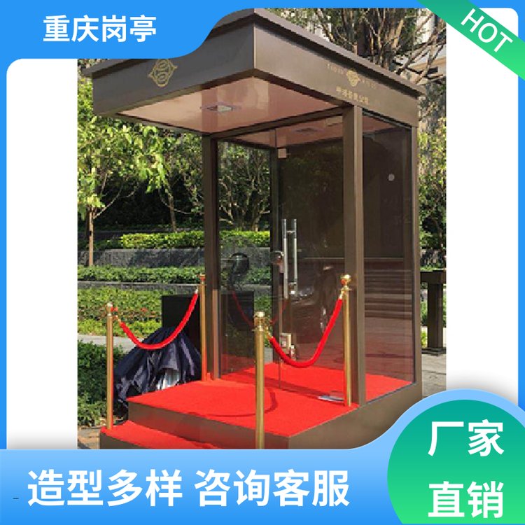 可調整的不銹鋼崗亭廠家生產(chǎn)按需定制咨詢立減金藝安機電