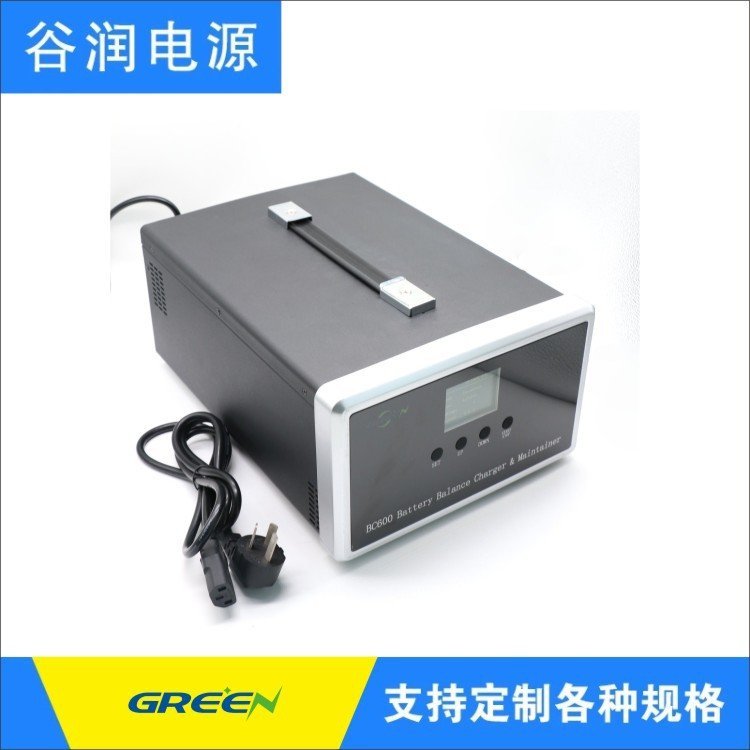 高效質(zhì)?？啥ㄖ艬C600大功率一對一8組20A鐵鋰鋰電均衡充電器谷潤