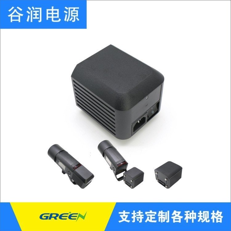 日本客戶定制攝影閃拍燈500W大功率電源適配器24.5V19A電源谷潤