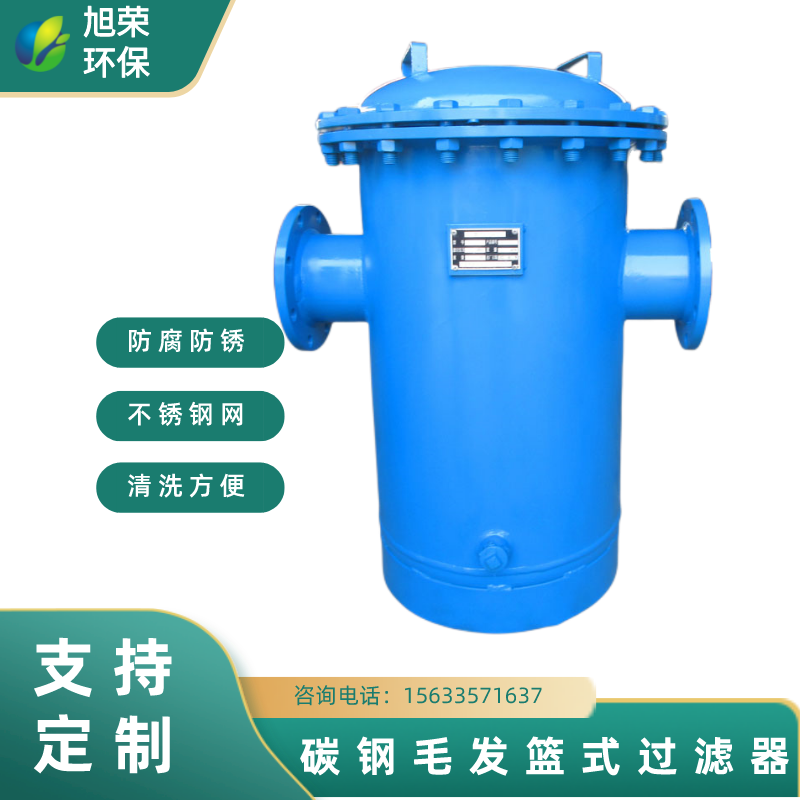 籃式過(guò)濾器不銹鋼碳鋼快開(kāi)式泳池毛發(fā)收集器泵前除污器過(guò)濾設(shè)備