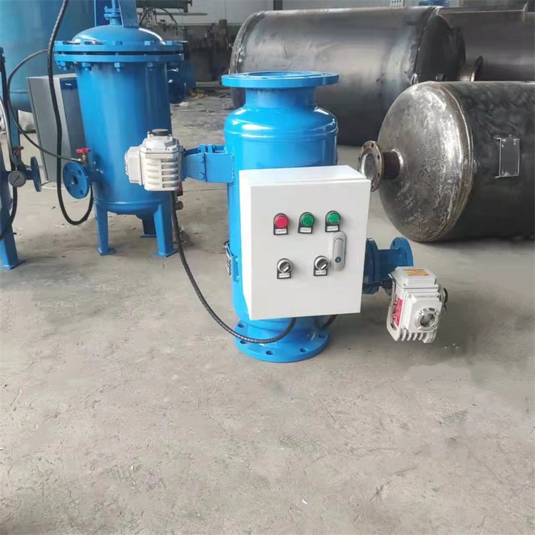 旭榮KC-100自動排污管道過濾器立式反沖洗除污器供應