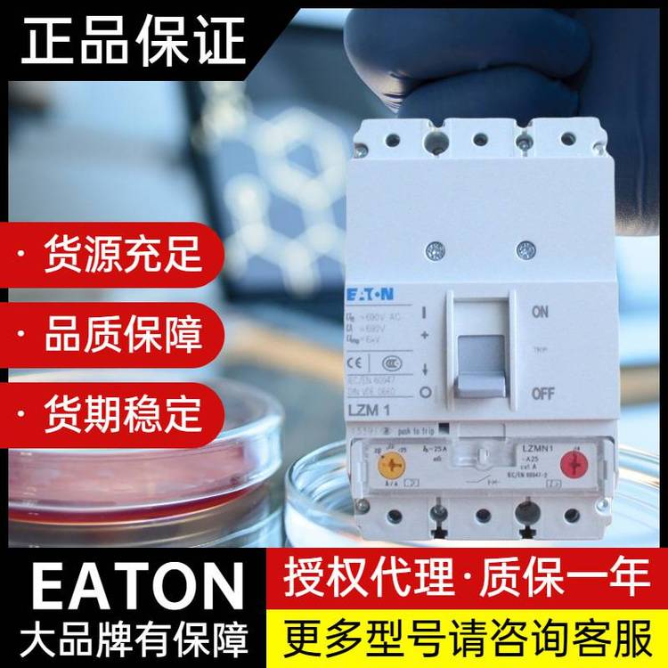 EATON伊頓穆勒LZMC1-A100塑殼斷路器全新原裝代理當(dāng)天發(fā)貨