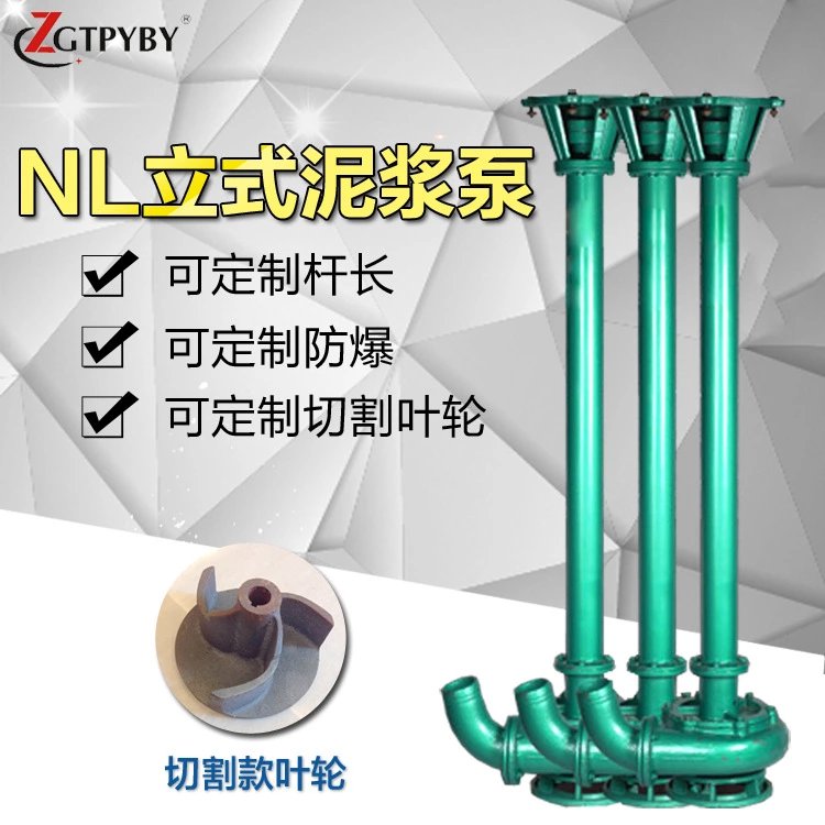 可定制泥漿輸送泵CTT池塘清淤養(yǎng)殖場(chǎng)抽糞泵大流量***鑄鐵立式泥漿泵