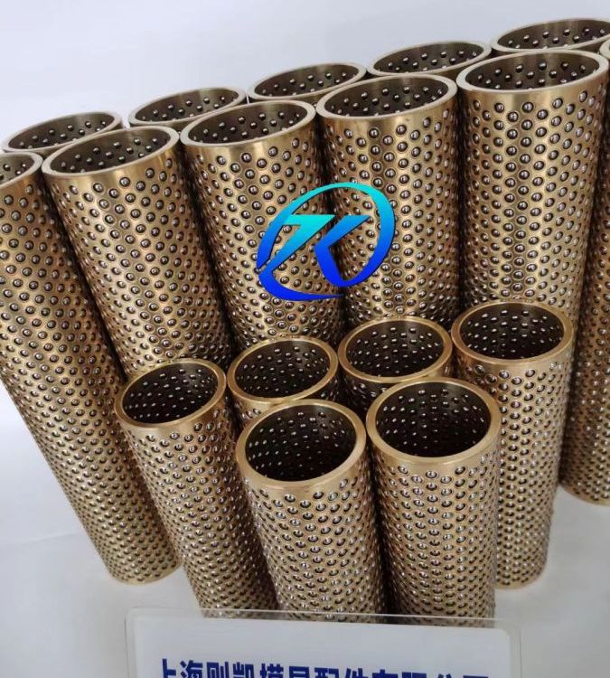 定制鋼珠銅套高精密沖床專用襯套銅導套耐高溫耐磨損滾珠保持架