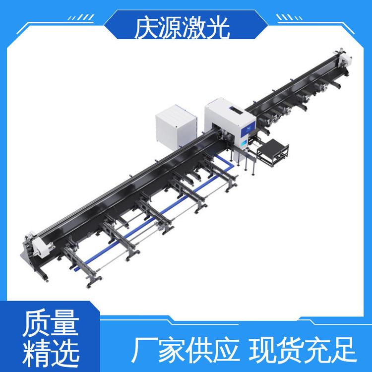慶源9KW機(jī)床功率不銹鋼激光切管機(jī)承載力強(qiáng)靈活性大