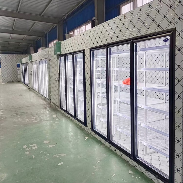 定制異型后補式冷庫冷藏展示柜設(shè)計安裝上門安裝