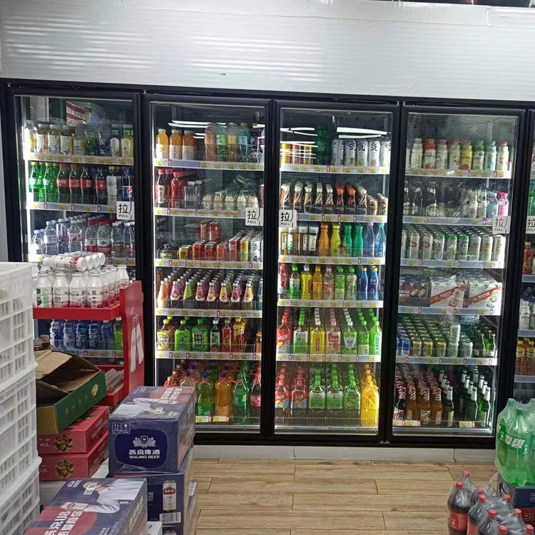 超市冷藏柜酒吧水果店冷柜冷風(fēng)柜后補(bǔ)式庫(kù)步入式啤酒柜