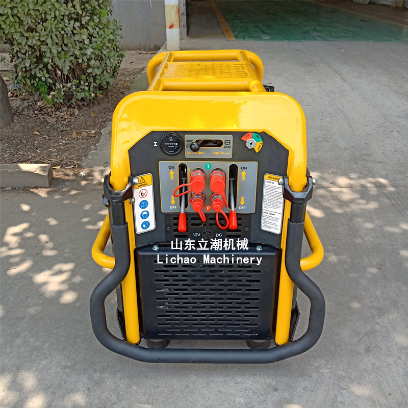 百力通雙回路液壓動力站采用高壓雙聯(lián)油泵動力強性能穩(wěn)野外作業(yè)用