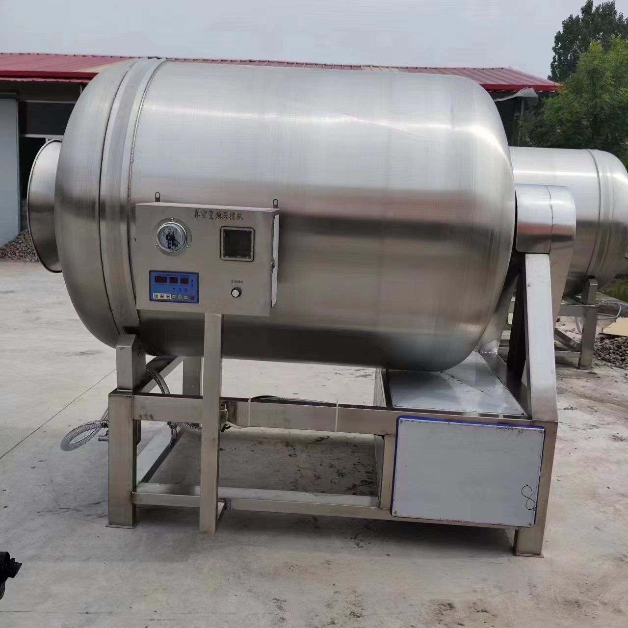 多功能腌肉機全自動真空滾揉機肉類腌制機牛羊肉腌制嫩化入味設備