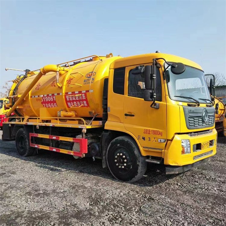 二手高壓清洗吸污車(chē)自吸自排式抽污車(chē)適用范圍廣