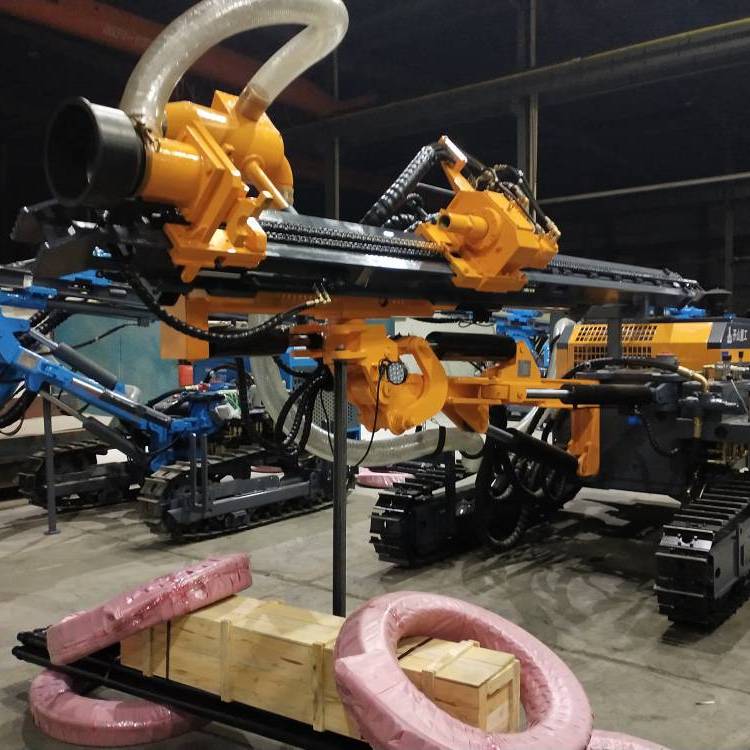 煤礦鐵礦石用100mm孔徑鉆機(jī)開山KG430H履帶式潛孔鉆機(jī)