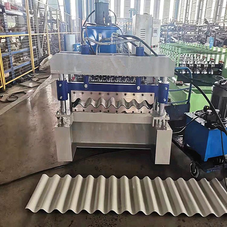 780大圓弧成型機(jī)全自動(dòng)彩鋼壓瓦機(jī)建筑廠房外墻板設(shè)備